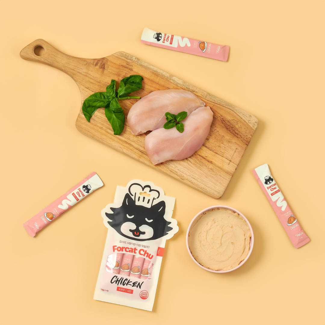 [닥터펠리스] 고양이 츄르 포캣츄 치킨 14g x 4포 상품 이미지